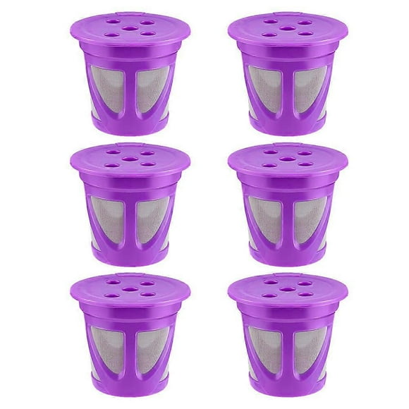 Coffee Capsules Plastic Coffee Capsule Cups Reusable for Home Use 6Pcs