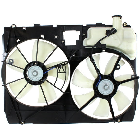 Cooling Fan Assembly Compatible with TOYOTA SIENNA 2004-2005 Dual Type with Towing Package