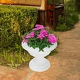 thumbnail image 3 of 4 Pcs Creative Flower Pots Terracotta Urn Planter Road Guide Flowerpot White, 3 of 8