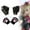 2PCS, variant on Runquan 1Set Cat Ear Headband with Bells Plush Cat Ears Headwear and Mittens Fancy Dress 2PCS