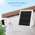 thumbnail image 3 of Panel Solar 5W IP65 Kit Estanco para Ring Spotlight Cam Plus/Pro, 3 of 9