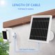 thumbnail image 3 of Kit Panel Solar 5W Soporte Pared Ajustable 360° para Ring Spotlight Cam Plus/Pro, 3 of 9
