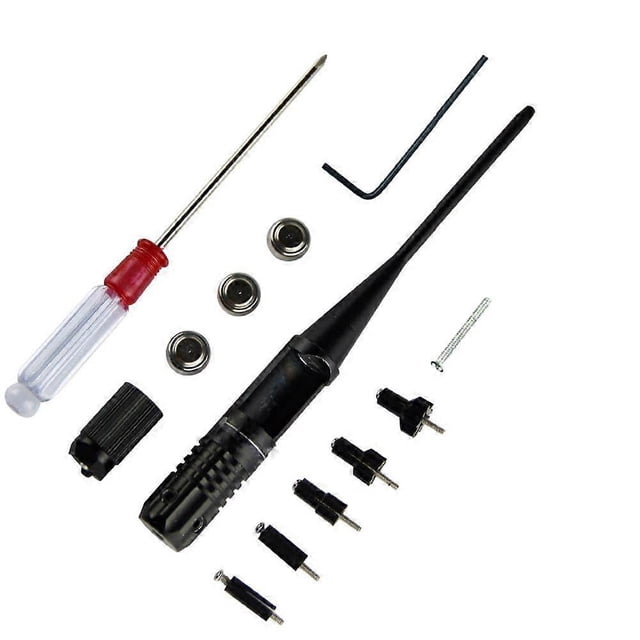 Red Laser Bore Sighter Kit For .22 to .50 Caliber Scope Handgun Rifle HOT