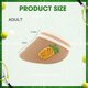 thumbnail image 2 of Sombrero de paja con protección solar de 56-58 cm de circunferencia para mujer, bonito sombrero de copa vacío con forma de fruta para verano, sombrero para el sol, estilo adulto, 2 of 5