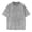 Grey, variant on Boys Distressed Washed Style Basic Crewneck Tee Shirt Casual Everyday Wear Blend Top Clothes
