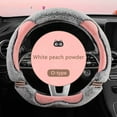 thumbnail image 4 of Rbaofujie Steering Wheel Cover Car Steering Wheel Cover Car Warm Non-slip Handlebar Cover Winter Antifreeze Hand Car Steering Wheel Cover Steering Wheel Covers, 4 of 8