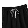 thumbnail image 4 of XuJwPNcy Shorts for Women Drawstring High Waisted Fashion Solid Shorts with Pockets Summer Beach Short Pants, 4 of 4