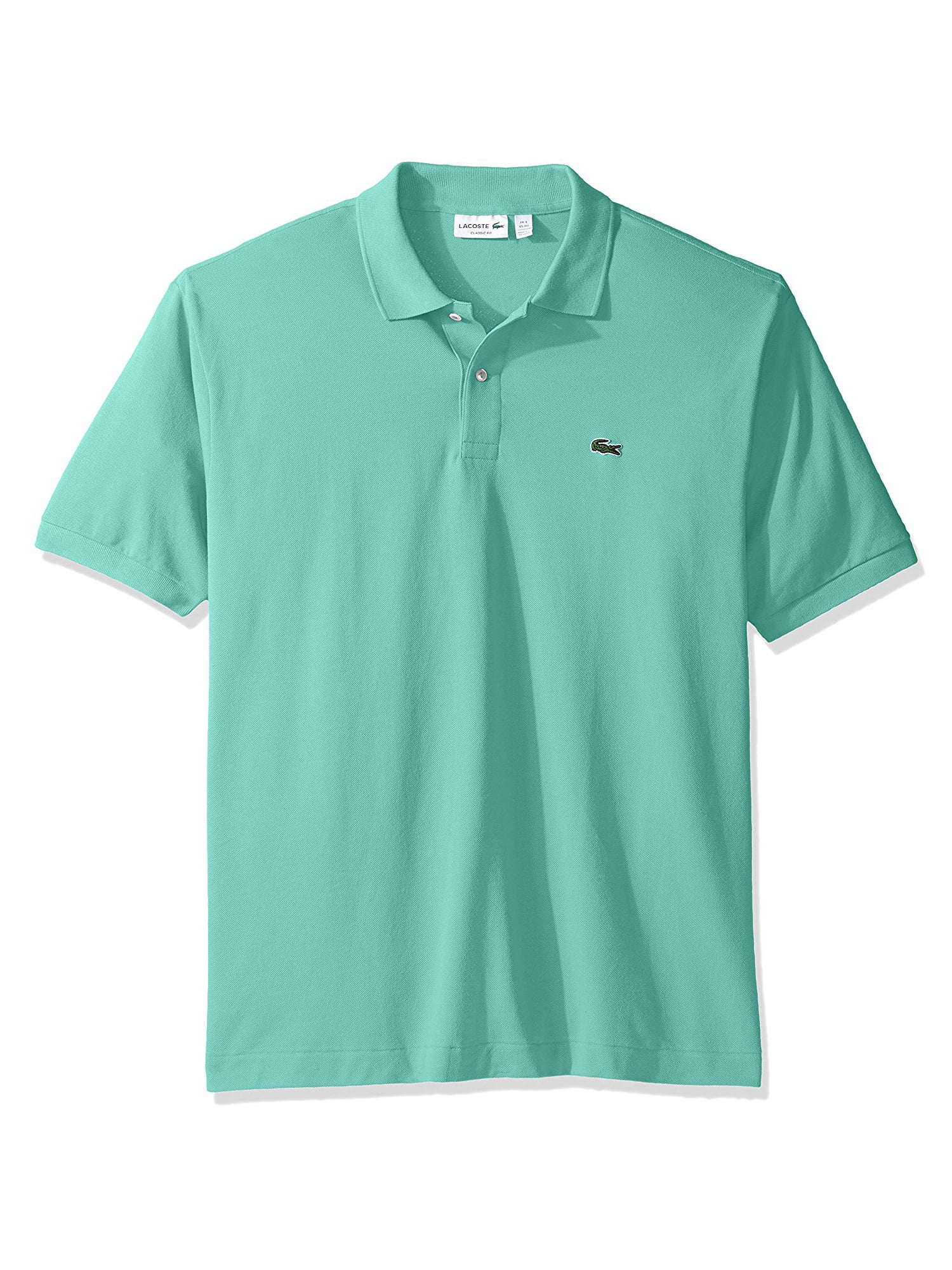 Past Season Lacoste Mens Short Sleeve Pique L.12.12 Classic Fit Polo Shirt