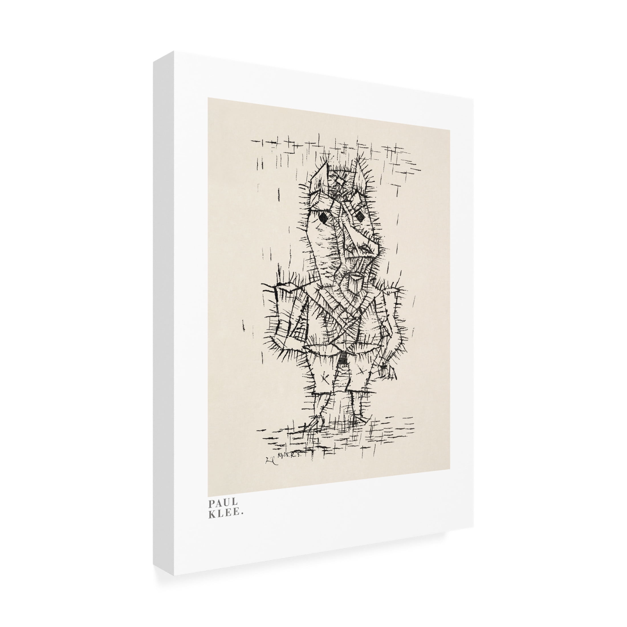 Trademark Fine Art Pictufy  As Paul Klee Canvas Wall Art