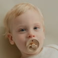 thumbnail image 2 of BIBS Colour, Natural Rubber Latex Pacifier Size 1, 0-6 Months, Vanilla, Gender-Neutral, 1 Count, 2 of 12