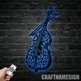 thumbnail image 5 of Craftnamesign Custom Violin Metal Wall Art LED Light, Custom Violin Player Name Sign, 5 of 5