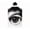 Eye, variant on AlphaDesignLuxe Decorative Ceramic Candle Holder with Artistic Female Face – Gypsy Face