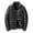 Black, variant on JIKNTTR Mens Lightweight Packable Puffer Jacket Lightweight Puffer Down Jacket Stand Collar Thin Coats Trendy Warm Quilted Jackets Travel Warm Puffy Winter Jacket Coat