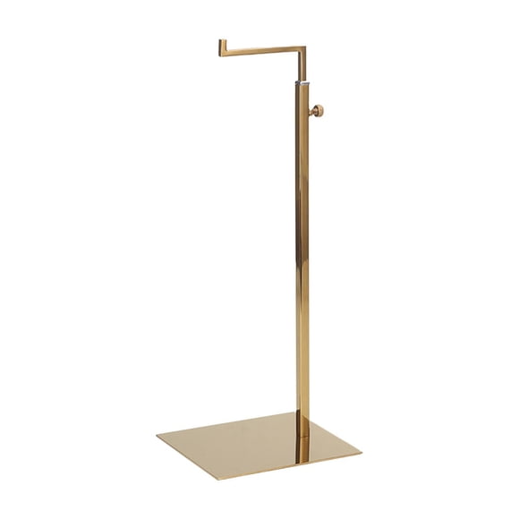 Injueey Estante de exhibición para bolsos, bolsos de hombro, soporte para monedero, multiusos para encimera, espejo plateado Almacenamiento y organización del hogar Espejo dorado