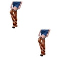 thumbnail image 3 of Medias sin costuras sobre la rodilla Tipo 8 2Conjunto Qarigey, 3 of 6