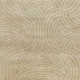 thumbnail image 4 of Hauteloom Peterhof Wool Living Room, Bedroom Area Rug - Contemporary - Light Gray, Tan - 2' x 3', 4 of 5