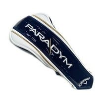 Callaway Paradym Hybrid Headcover (White/Navy/Gold) Rescue Golf Club Cover NEW