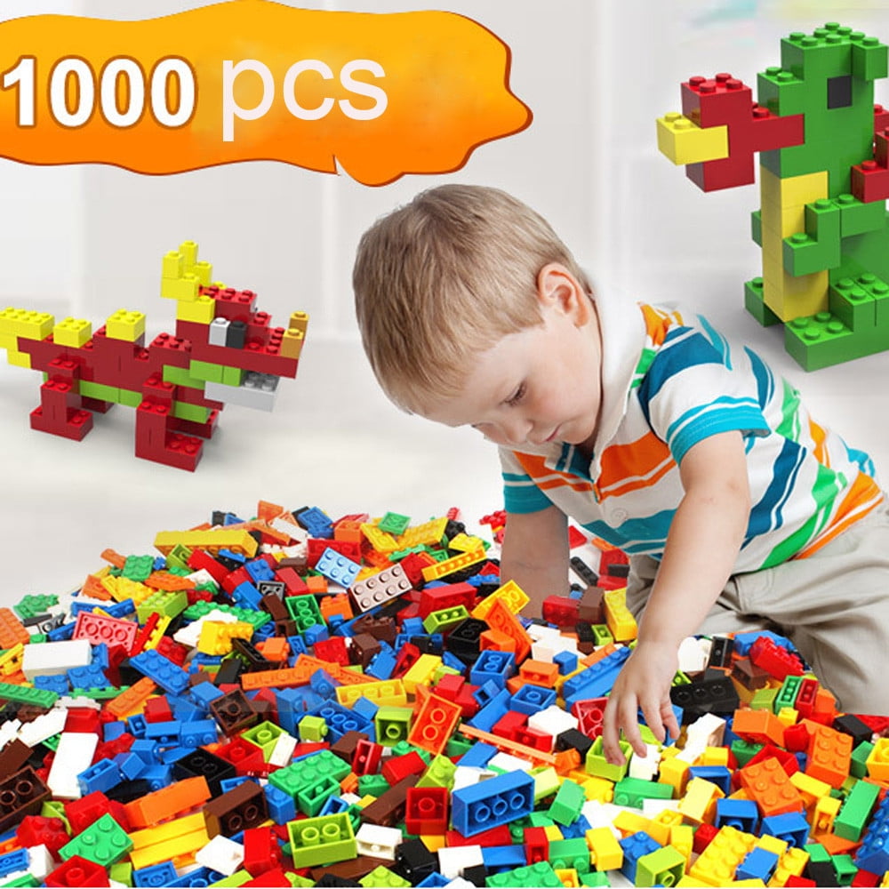 1000 PCS Building Blocks Bricks Set City DIY Creative Toys Educational Bricks