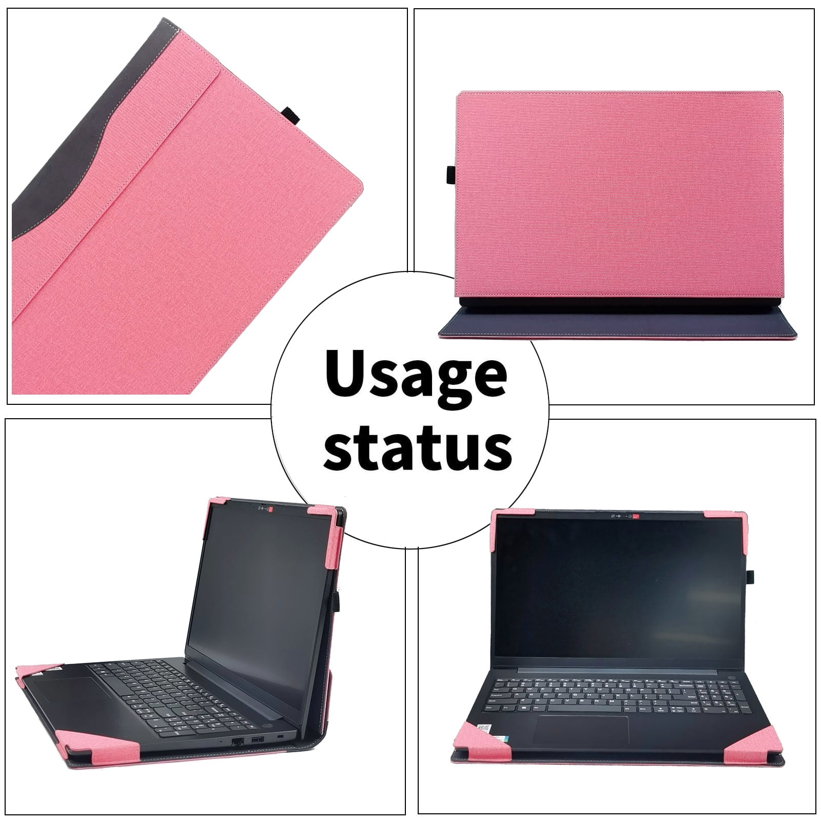 Laptop Cover Case for Dell Latitude 16 7650/7640 Notebook PC (NOT Working with Other Dell Models). 2-in-1 PU Leather Detachable Notebook Sleeve