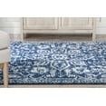 thumbnail image 6 of Well Woven Dazzle Disa Vintage Bohemian Oriental Floral Dark Blue 5'3" x 7'3" Area Rug, 6 of 9