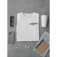 thumbnail image 3 of Pollock Fish Illustration Tee Men's -Image by Shutterstock, 3 of 4