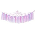 thumbnail image 3 of Toy Hammock Wall Mounted Children Stuffed Toy Storage Corner Netting Display Net for Home Nursery, 3 of 7