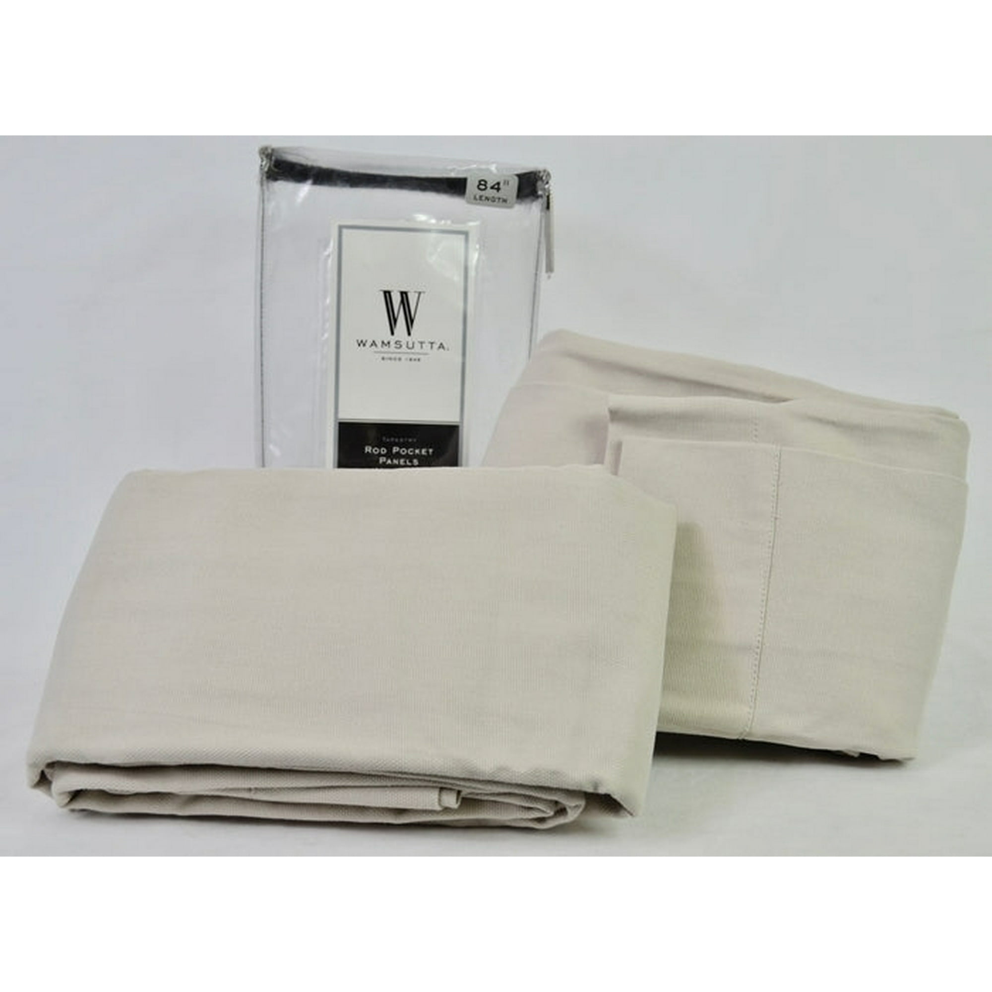 Wamsutta Tapestry 84 Inch Window Curtain Panel Pair In Beige