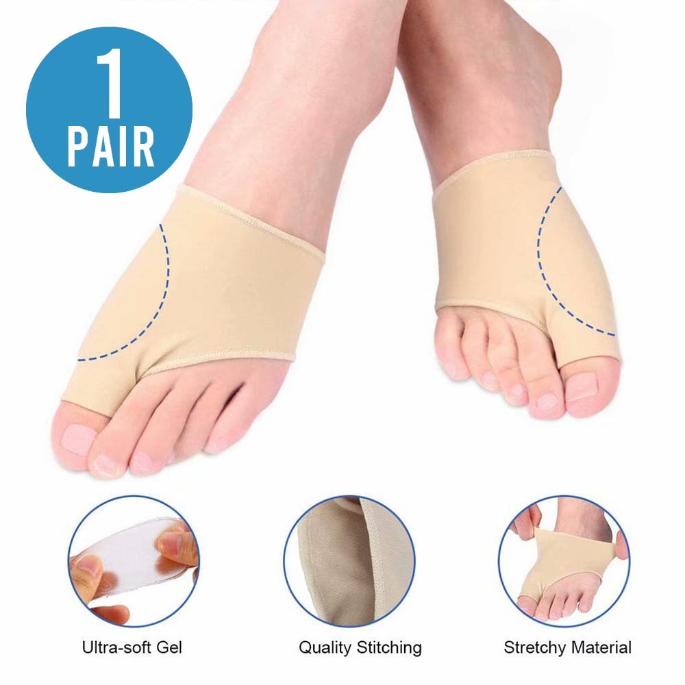 APTOCO Bunion Correctors, Bunion Relief Sleeve Gel Pad Cushion, Bunion Protector for Men and Women, Hallux Valgus Corrector