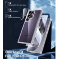 thumbnail image 3 of for Samsung Galaxy S24-Ultra Case: Shockproof Clear S24 Ultra 5G Protective Cell Phone Cases - Anti Yellowing Slim Silicone Hard Cases - Durable Full Protection Phone Cover, 3 of 14