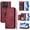 YB04, variant on Zipper Wallet Phone Case for Moto G87/G67/G77C Universal,PU Leather Flip Cover with 7 Card Slots,Magnetic Closure, Kickstand, Wrist Strap Case.C05