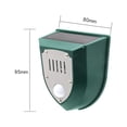 thumbnail image 1 of Solar Electronic Repeller with PIR Motion Sensor Alarm Timed Human Body Induction Infrared Alarm Light Anti-theft Animal Repeller Device IP55 Waterproof for Home Villa Farm Yard, 1 of 7