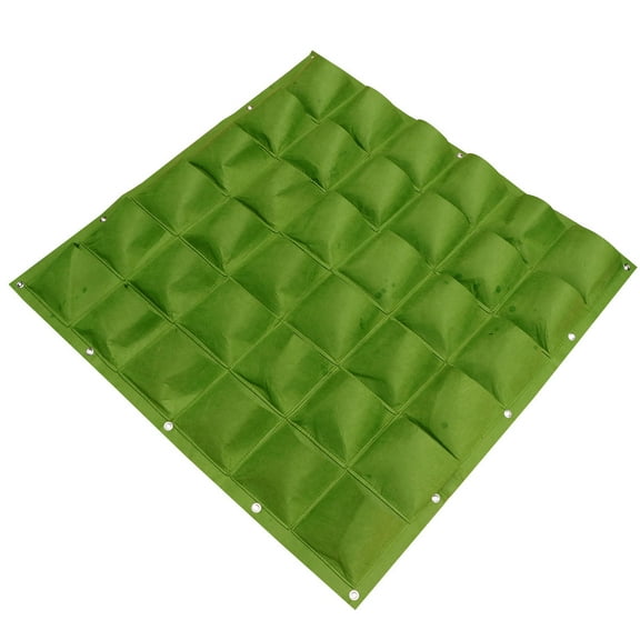 unbranded Raised Beds for Garden Planter with Trellis Felt Pocket Wall Green