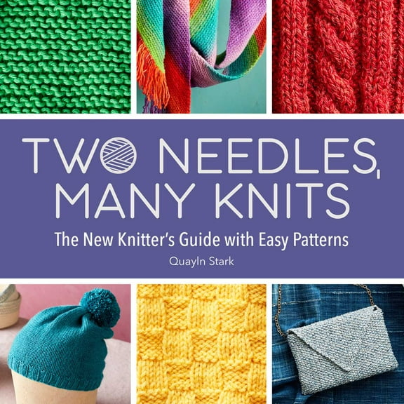 Two Needles, Many Knits : The New Knitter's Guide with Easy Patterns (Paperback)