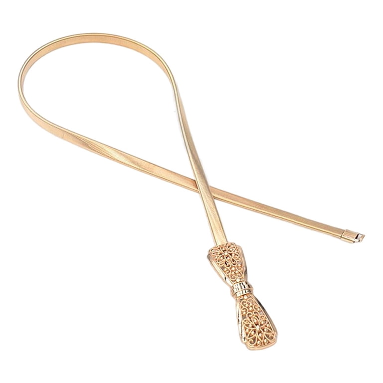 Fancy gold belt stretch Women Fancy Skinny Belt Stretch Luxury Bridal Belt Fashion  main image 3