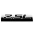 thumbnail image 1 of DNA Motoring EM-AS-25L-BK Metal Emblem Car Bumper Trunk Fender Decal Logo Badge Chrome Black 2.5L, 1 of 3