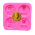 thumbnail image 4 of Inteprter Molde de silicona duradero para monedas, para hornear Fondant, fácil de limpiar y resistente a los arañazos, moldes para hornear DIY Herramientas y accesorios para hornear, 4 of 6