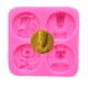 thumbnail image 5 of Advancent Molde de silicona para decoración de pasteles y galletas, moldes para hornear Fondant fáciles y antiadherentes, monedas Herramientas y accesorios para hornear, 5 of 6