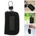 thumbnail image 6 of Dayesque Vintage Car Key Holder Bag with Metal Zipper Keychain Pouch for Car Remotes, Small Items, Men and Women, 6 of 8