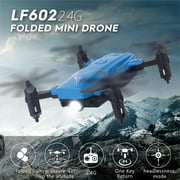 Angle View: GoolRC LF602 Foldable Drone 2.4G Altitude Hold 6 Gyro Headless Mode Training Toy Quadcopter