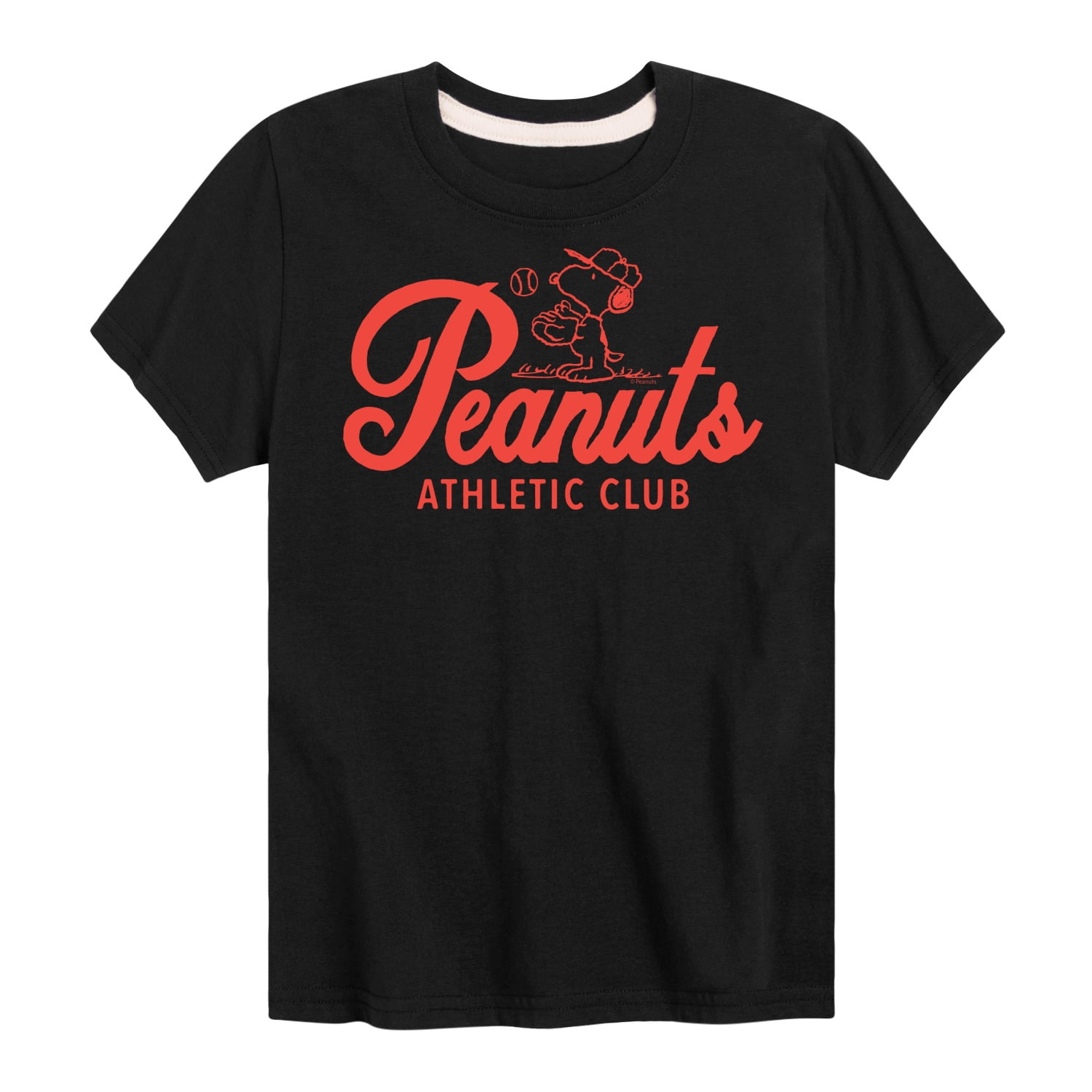 Peanuts Athletic Club Toddler And Youth Short Sleeve Graphic T