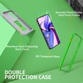 thumbnail image 3 of FITO For Samsung Galaxy S22 Case, Phone Case with Screen Protector and Kickstand (Green), 3 of 8