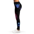 thumbnail image 3 of Scorpio And Astrological Signs Print Leggings, Zodiac Horoscope Sexy Yoga Leggings For Women., 3 of 5