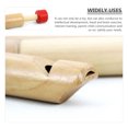 thumbnail image 3 of WRITWAA 3 Pcs Flûtes Rondes en Bois pour Enfants Instruments de Musique Cadeaux de Fête pour Enfants, 3 of 8