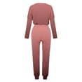 thumbnail image 3 of Hvyesh Sweatsuits Womens Loungewear Set Tracksuit Long Sleeve Pajamas Set with Pockets 2 Piece Outfits Lounge Sets S-5XL, 3 of 4