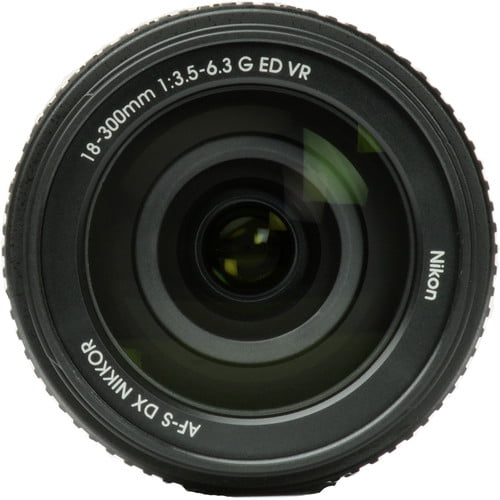 Nikon 18-300mm f/3.5-6.3G VR DX ED AF-S Nikkor-Zoom Lens for Wide
