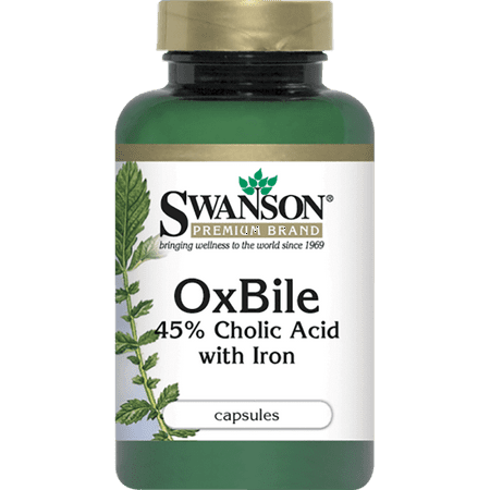 Swanson Ox Bile 60 Caps (Best Ox Bile Supplement)