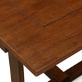 thumbnail image 6 of ClickDecor Wesley Extendable Dining Table Brown, 6 of 8