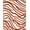 Orange, Pattern 1, variant on ODIKA 4'x6' Machine Washable Non-Slip Area Rug, Flowing Wave Abstract Contemporary Minimalist Design High Traffic Rug, Orange, 498733