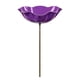 thumbnail image 4 of Estaca para jardín, para pájaros, fácil instalación, decoración novedosa, estaca para flores, cuenco para abejas, ideal para regalar, para Púrpura, 4 of 8