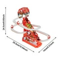 thumbnail image 3 of BotaniNest Climbing Santa Staircase Slide Automatic Climbing Santa Competition Game For Santa Climbers LED Light Music Music Santa Children', 3 of 7